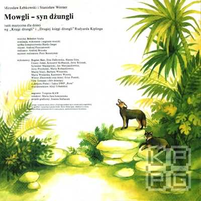 Mowgli - syn dżungli cz.2 ("Маугли - сын джунглей" ч. 2: музыкальная сказка) [по заказу польской фирмы TONPRESS]