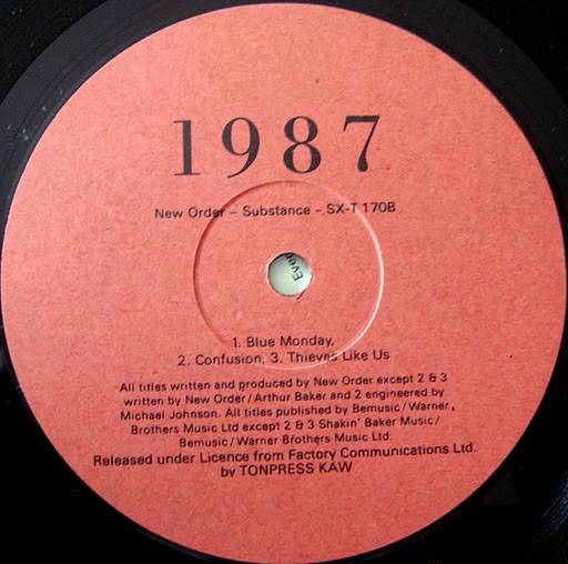 New Order ‎– Substance 1987 [по заказу польской фирмы TONPRESS]