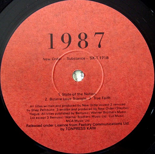 New Order ‎– Substance 1987 [по заказу польской фирмы TONPRESS]