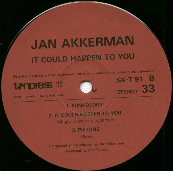 Jan Akkerman  - It could happen to you [по заказу польской фирмы TONPRESS]