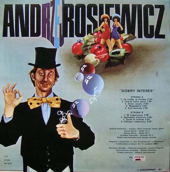 Andrzej Rosiewicz ‎– Dobry Interes [по заказу польской фирмы WIFON, LP 035]