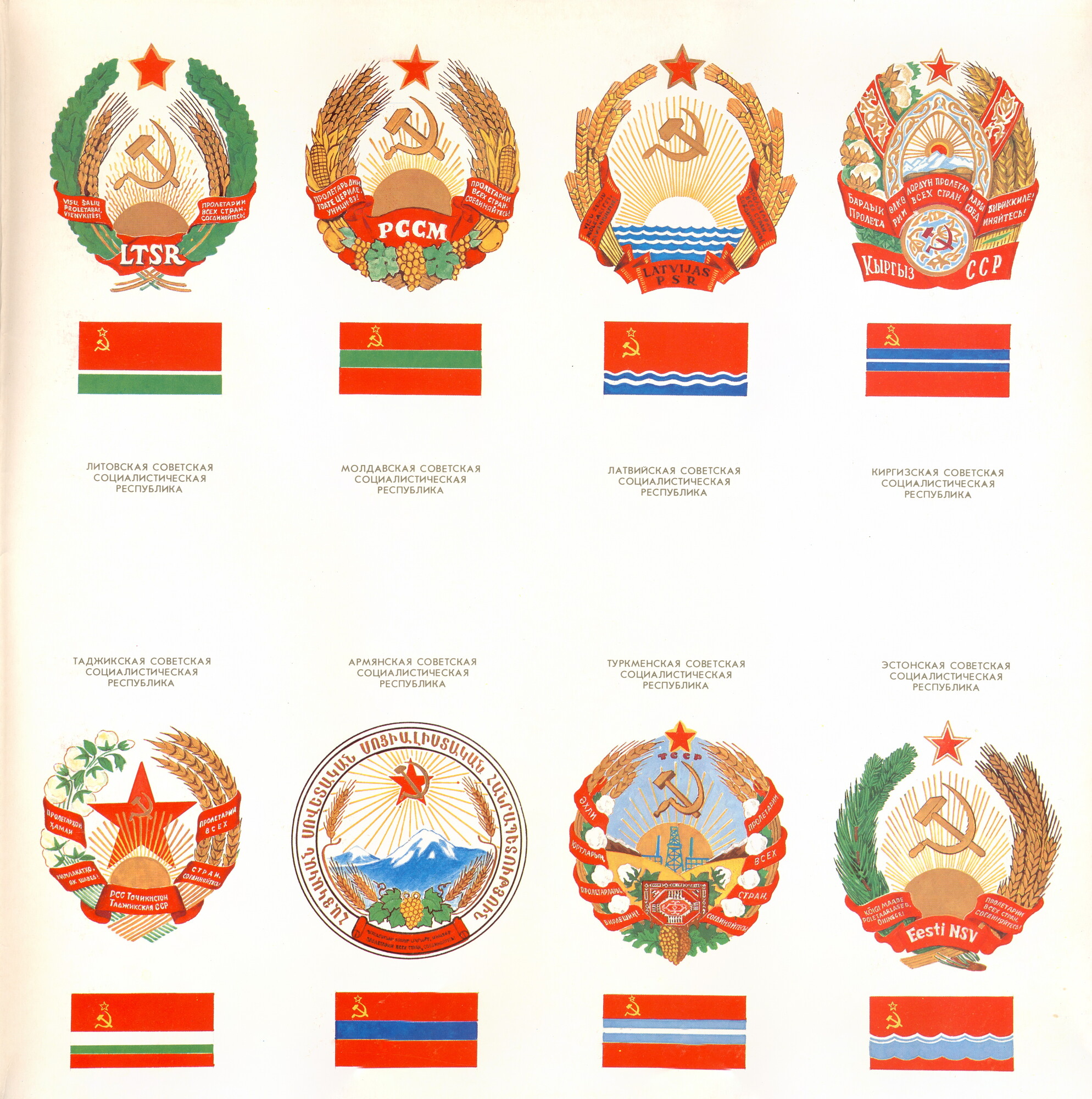 Государственные гимны Советского Союза и союзных республик