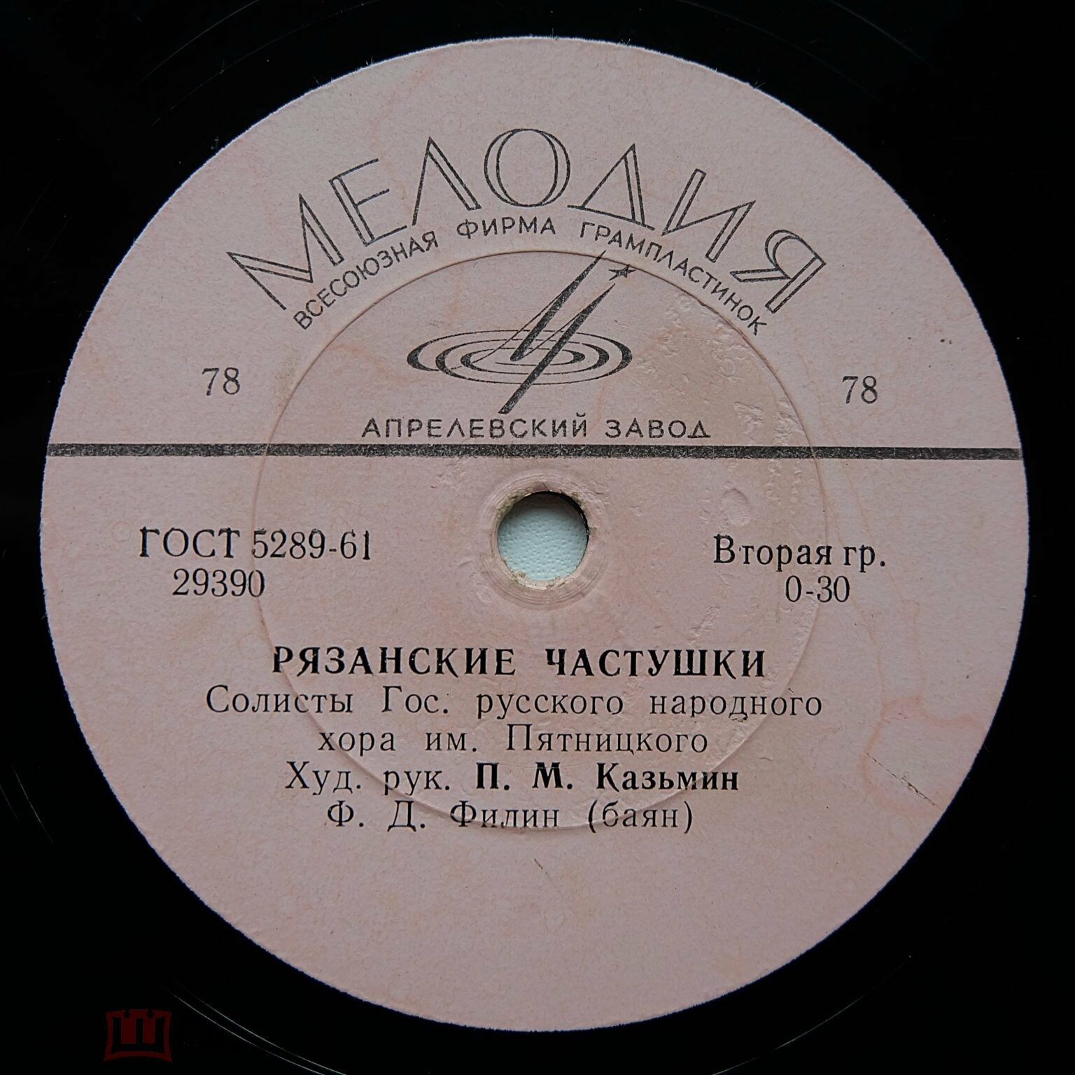 Солисты Гос. русского нар. хора им. Пятницкого