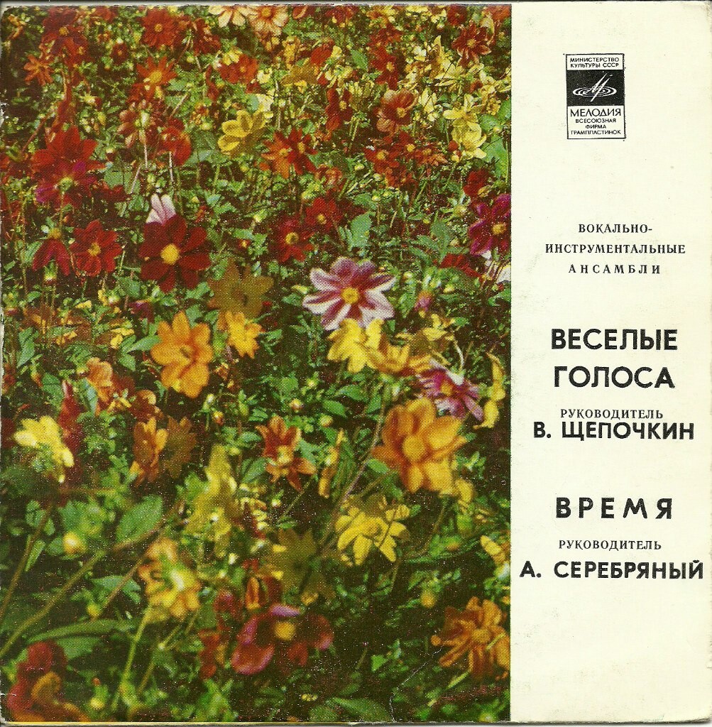 "Веселые голоса" / "Время" - Песни на стихи Михаила Рябинина