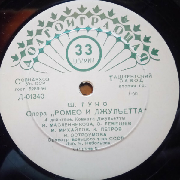 Ш. Гуно. Опера «Ромео и Джульетта»