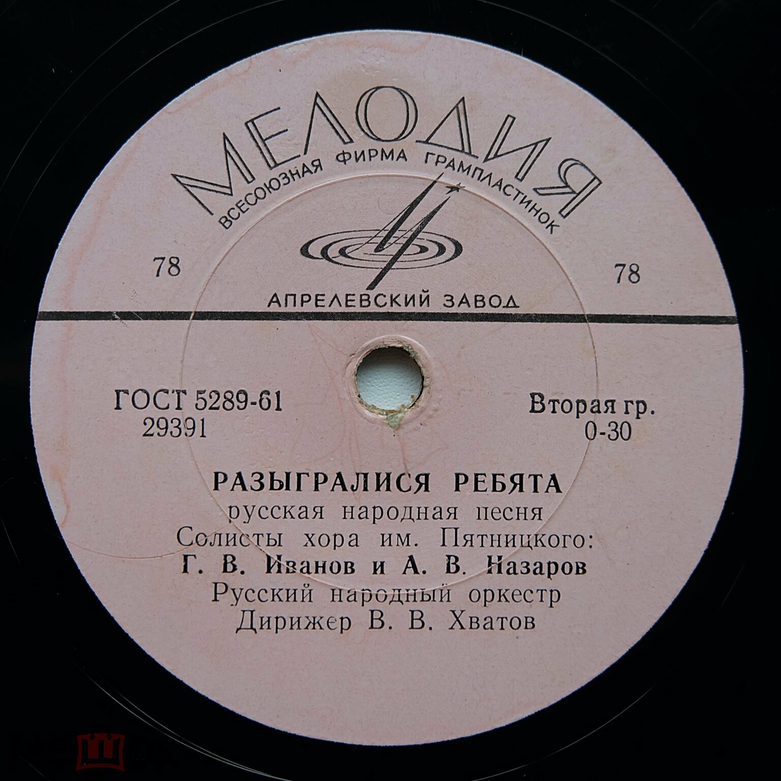 Солисты Гос. русского нар. хора им. Пятницкого