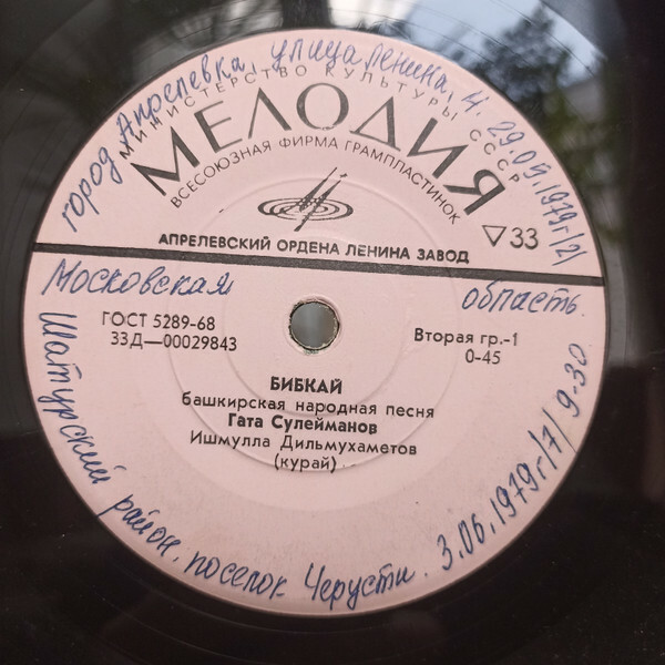 Башкирские народные песни