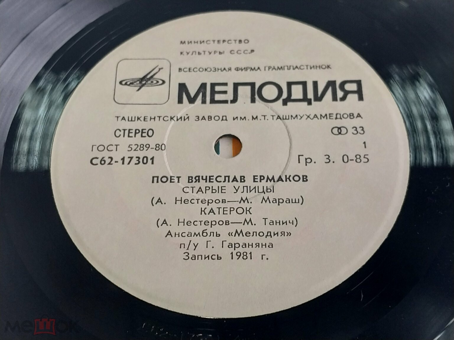 Поет Вячеслав ЕРМАКОВ. Катерок