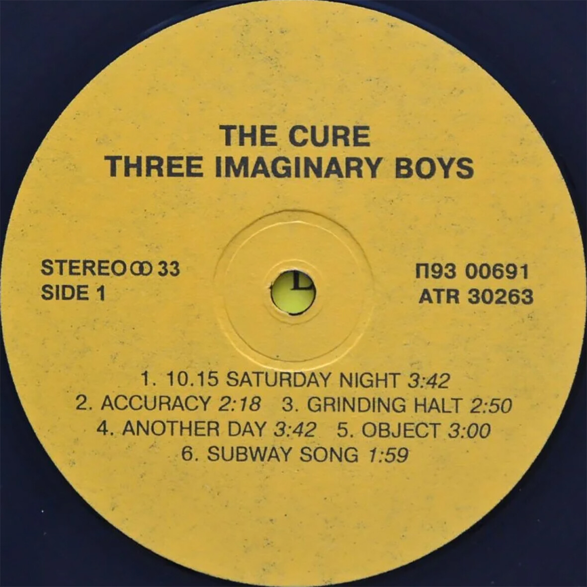 THE CURE. Three Imaginary Boys