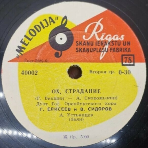 Гос. Оренбургский русский нар. хор