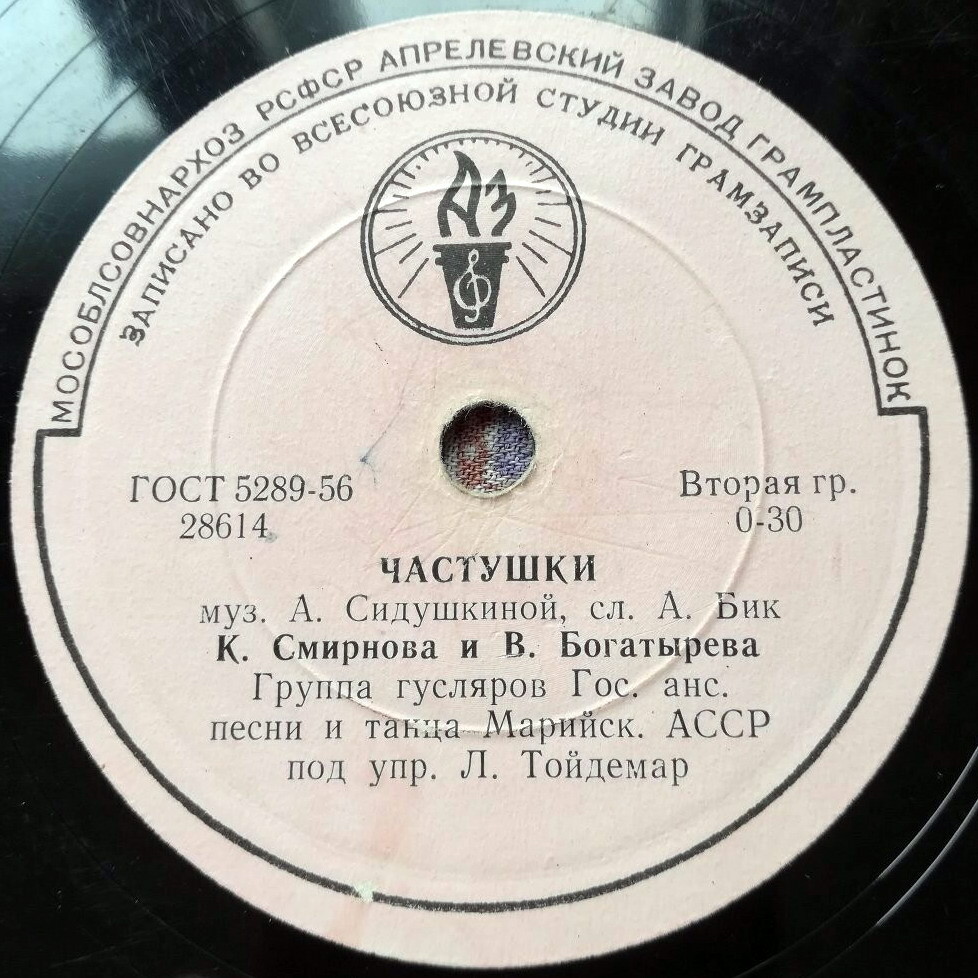К. Смирнова и В. Богатырёва (на марийском языке)