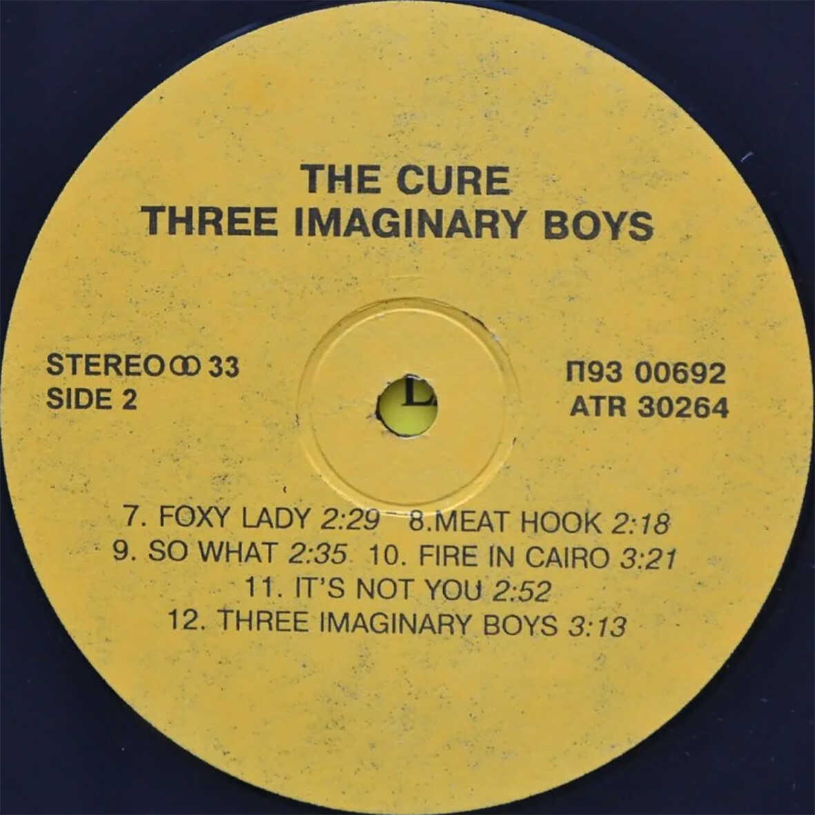 THE CURE. Three Imaginary Boys