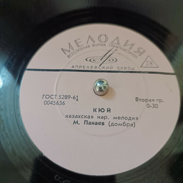 М. ПАНАЕВ (домбра)