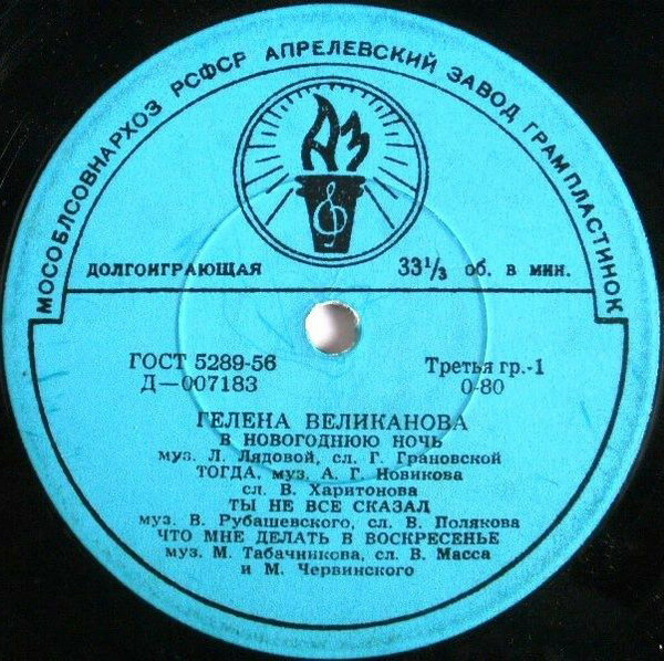 Гелена Великанова