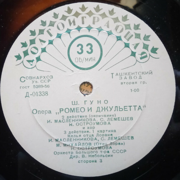 Ш. Гуно. Опера «Ромео и Джульетта»