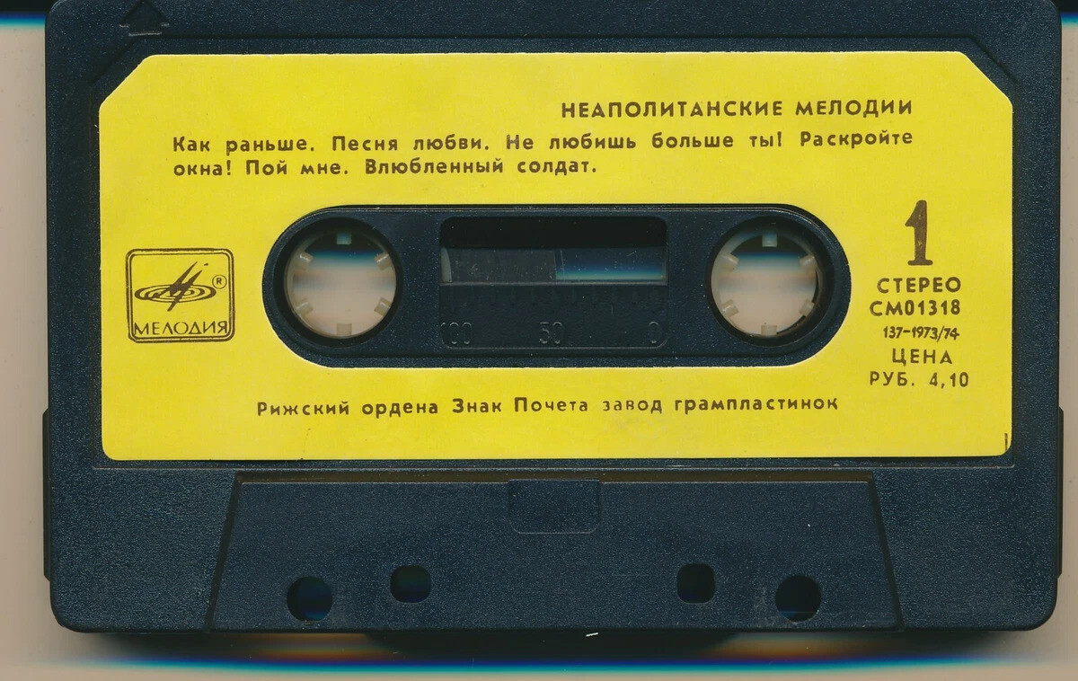 Э. Канява. Неаполитанские мелодии