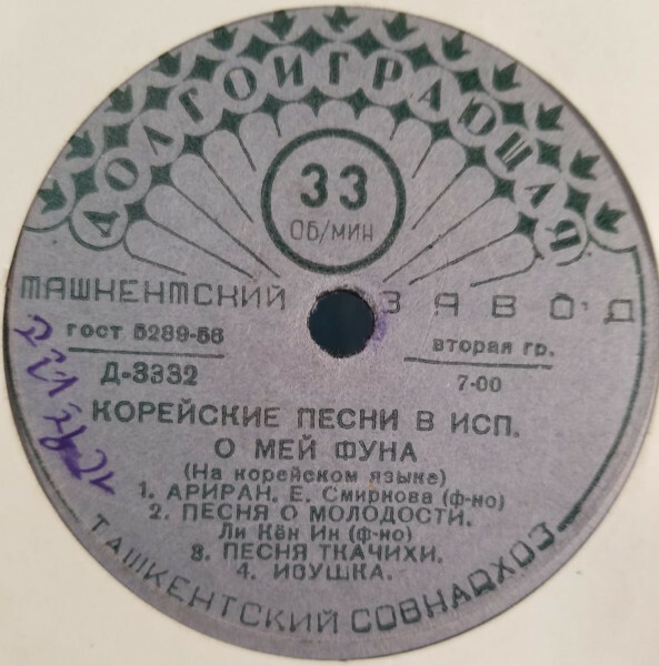 Корейские песни