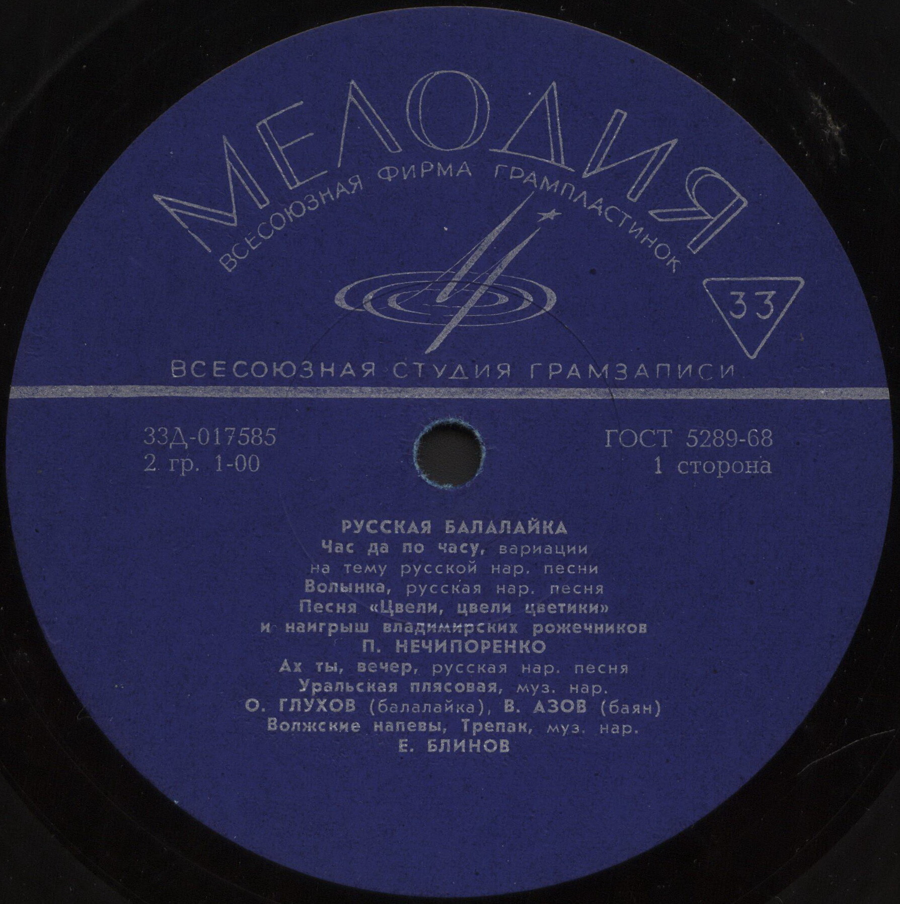 Русская балалайка