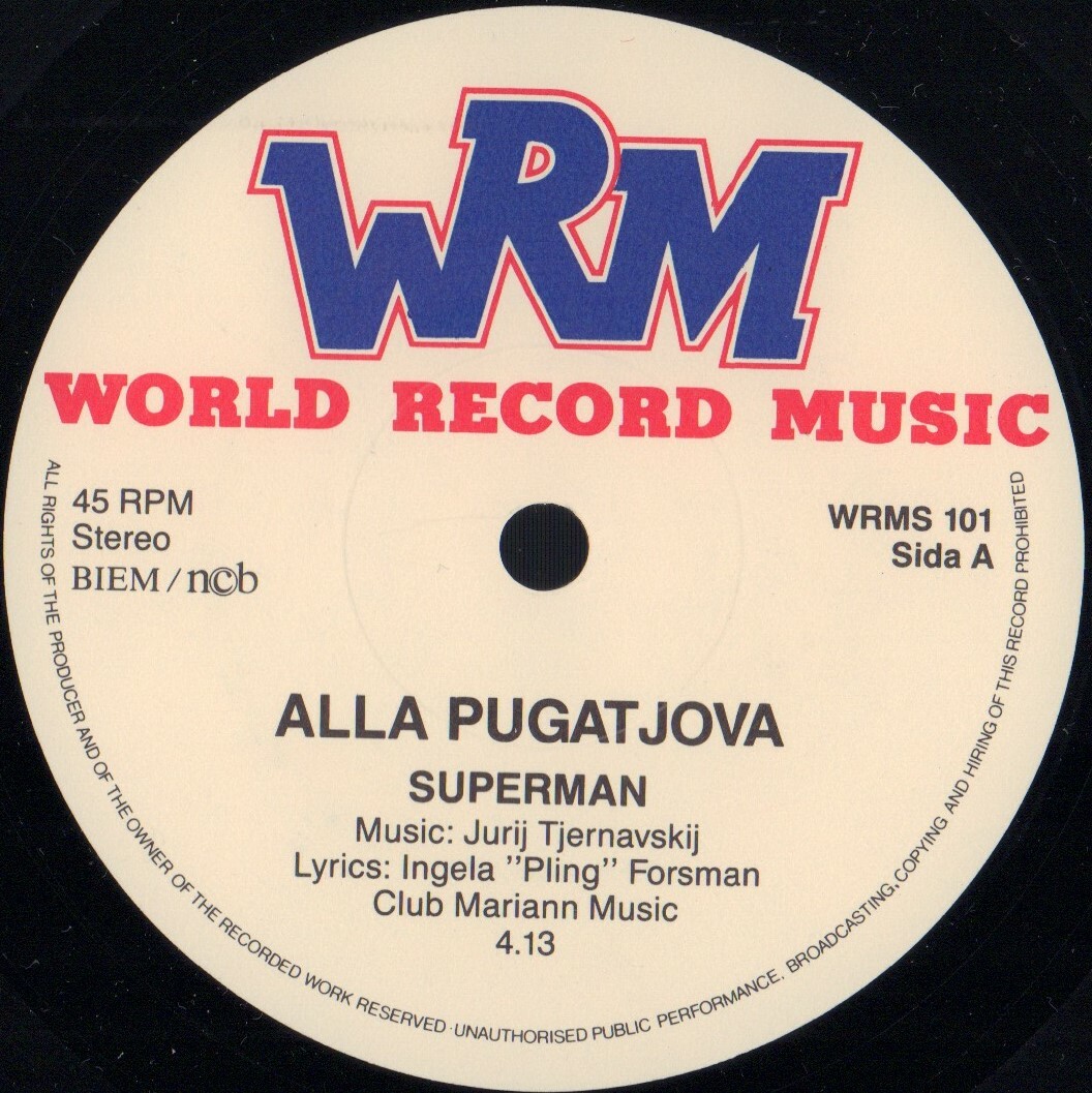 Alla Pugatjova. Superman / Every Night And Every Day