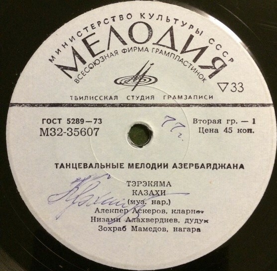 Танцевальные мелодии Азербайджана