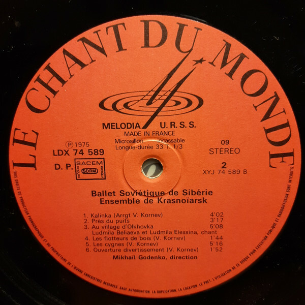 Ensemble De Krasnoïarsk – Ballet Soviétique De Sibérie