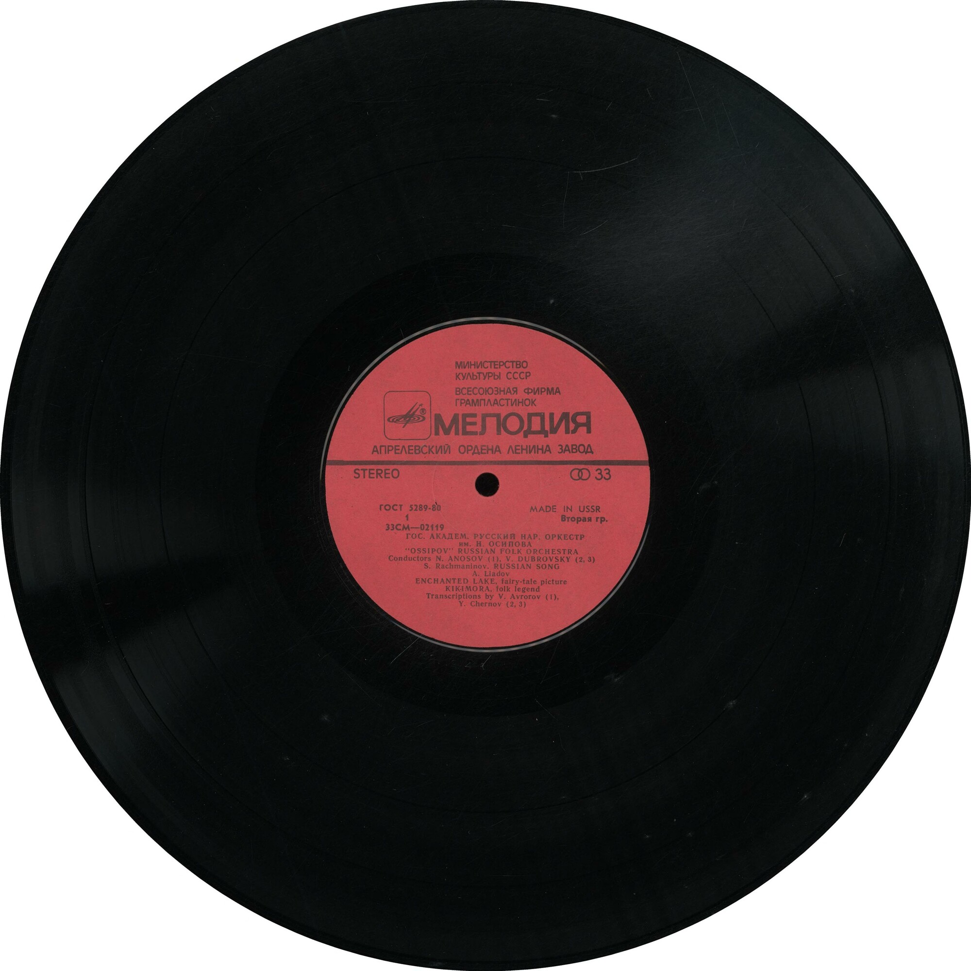 ГОСУДАРСТВЕННЫЙ АКАДЕМИЧЕСКИЙ РУССКИЙ НАРОДНЫЙ ОРКЕСТР им. Н. ОСИПОВА