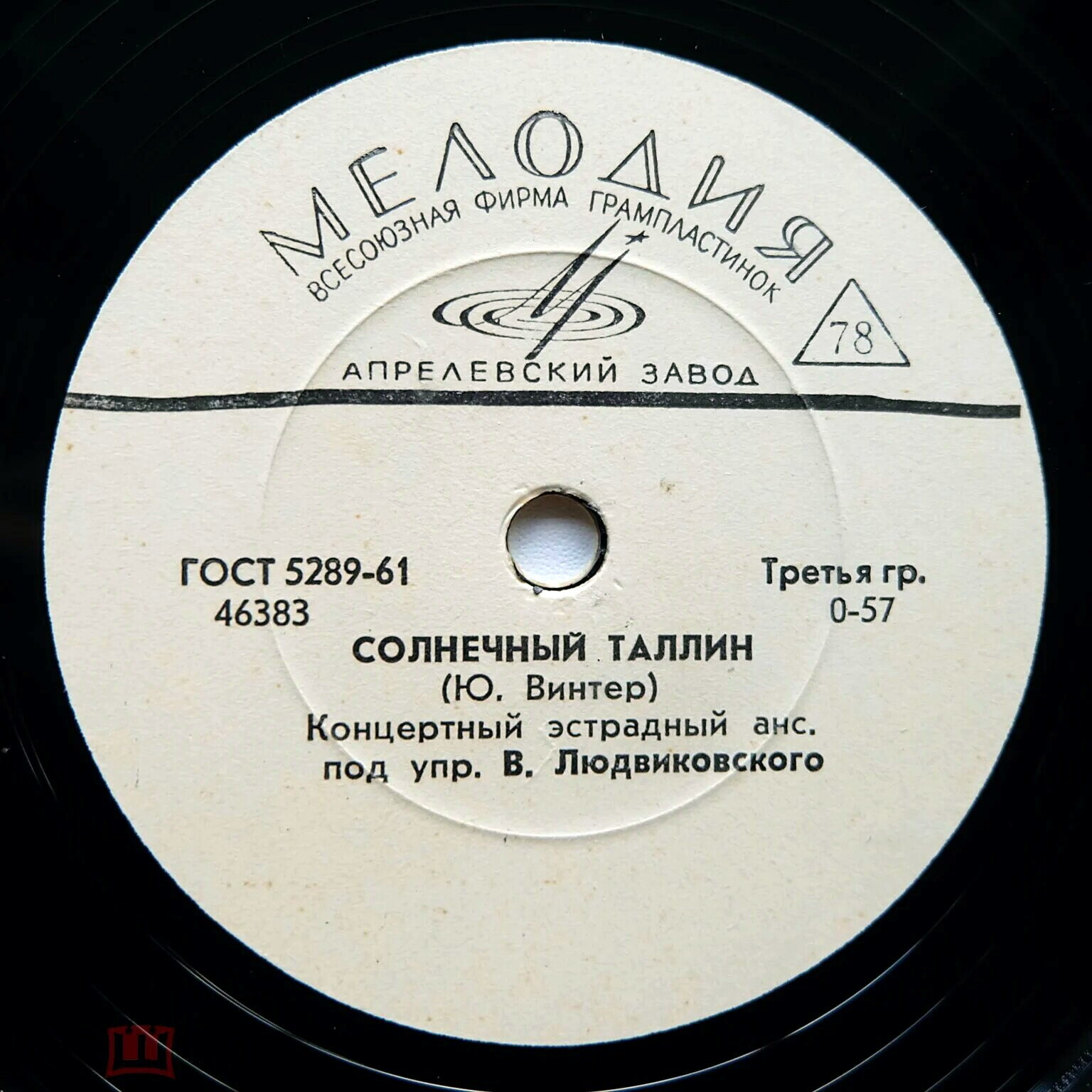 Концертный эстрадный ансамбль под упр. В. Людвиковского