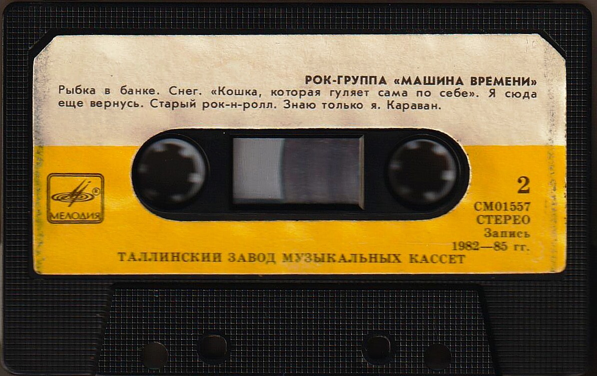 Рок-группа "Машина времени"