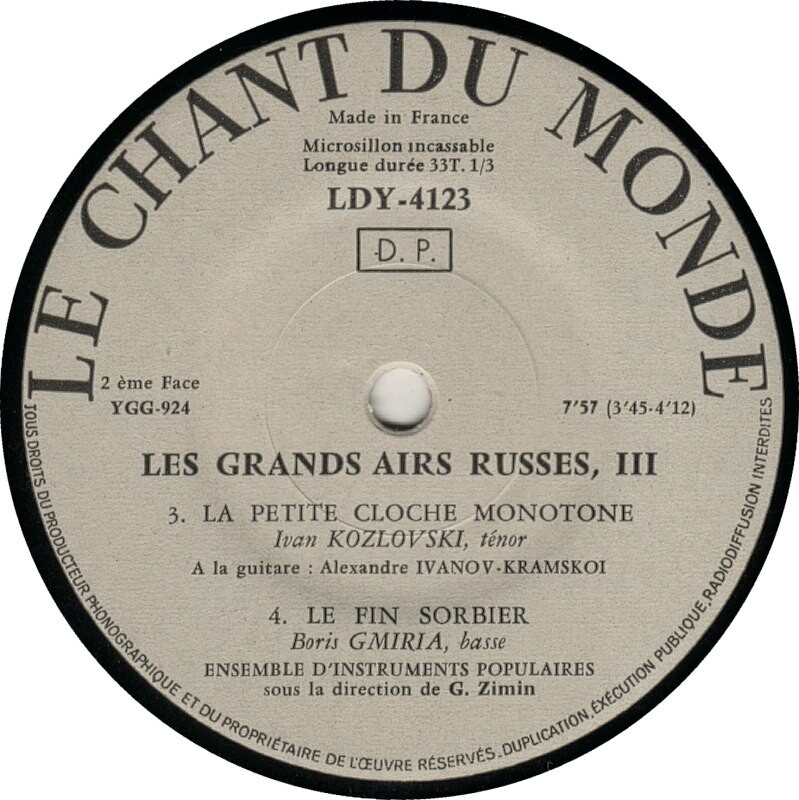 Les grands airs Russes №3