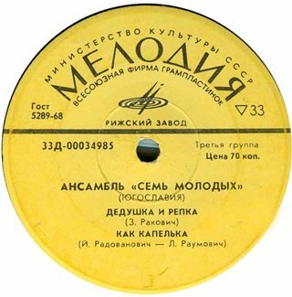 Ансамбль "Семь молодых" (Югославия)