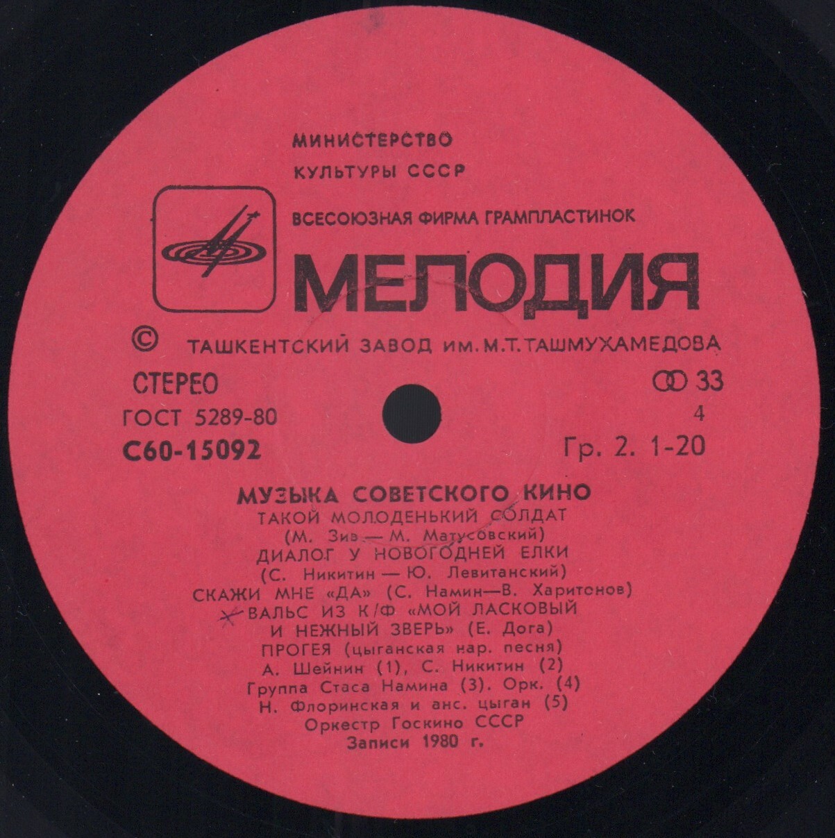 Музыка советского кино