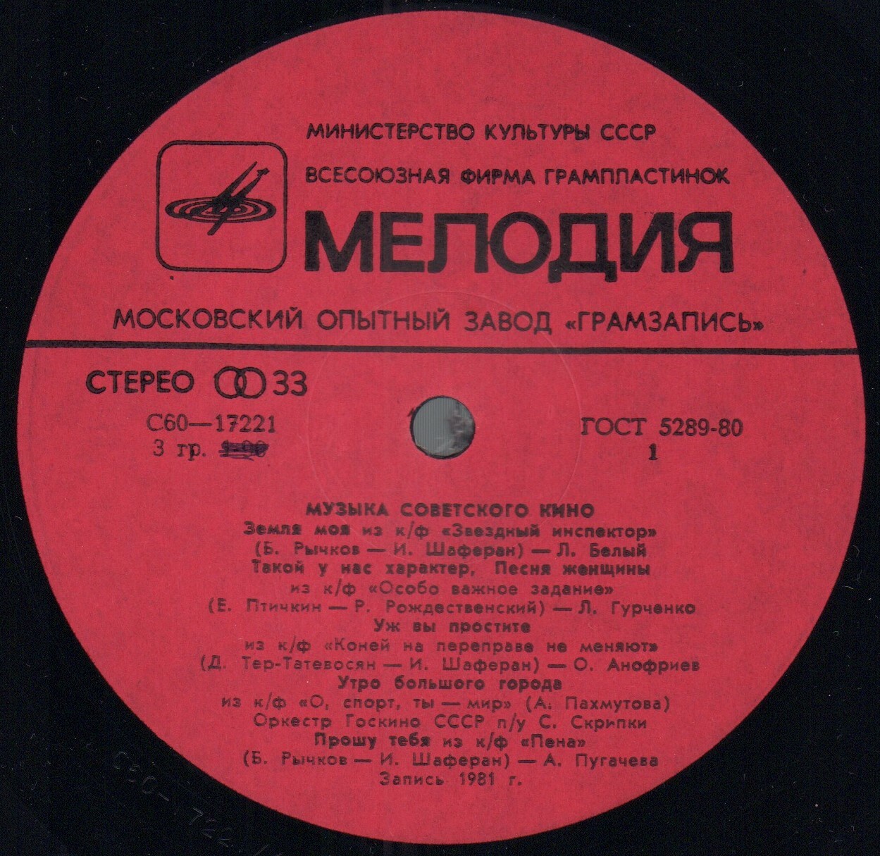 Музыка советского кино