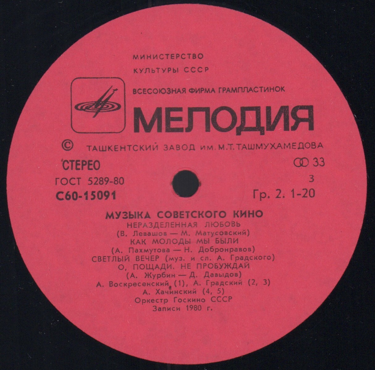 Музыка советского кино