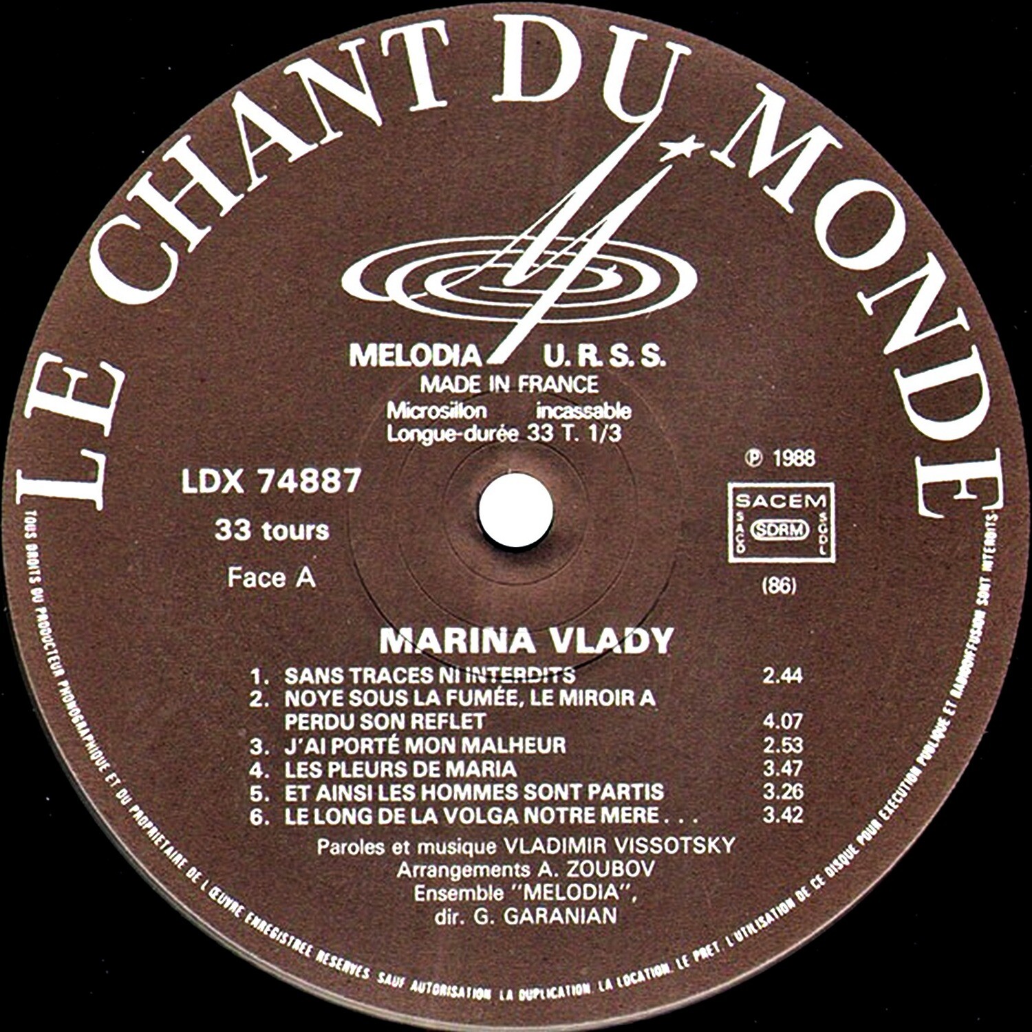 Marina Vlady / Vladimir Vissotsky