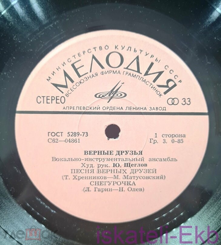 ВИА «ВЕРНЫЕ ДРУЗЬЯ», рук. Ю.Щеглов