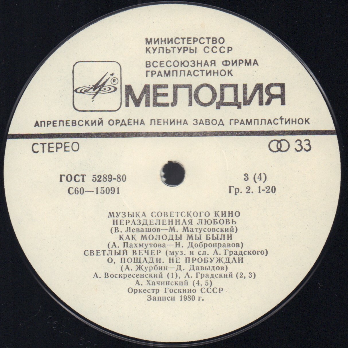 Музыка советского кино