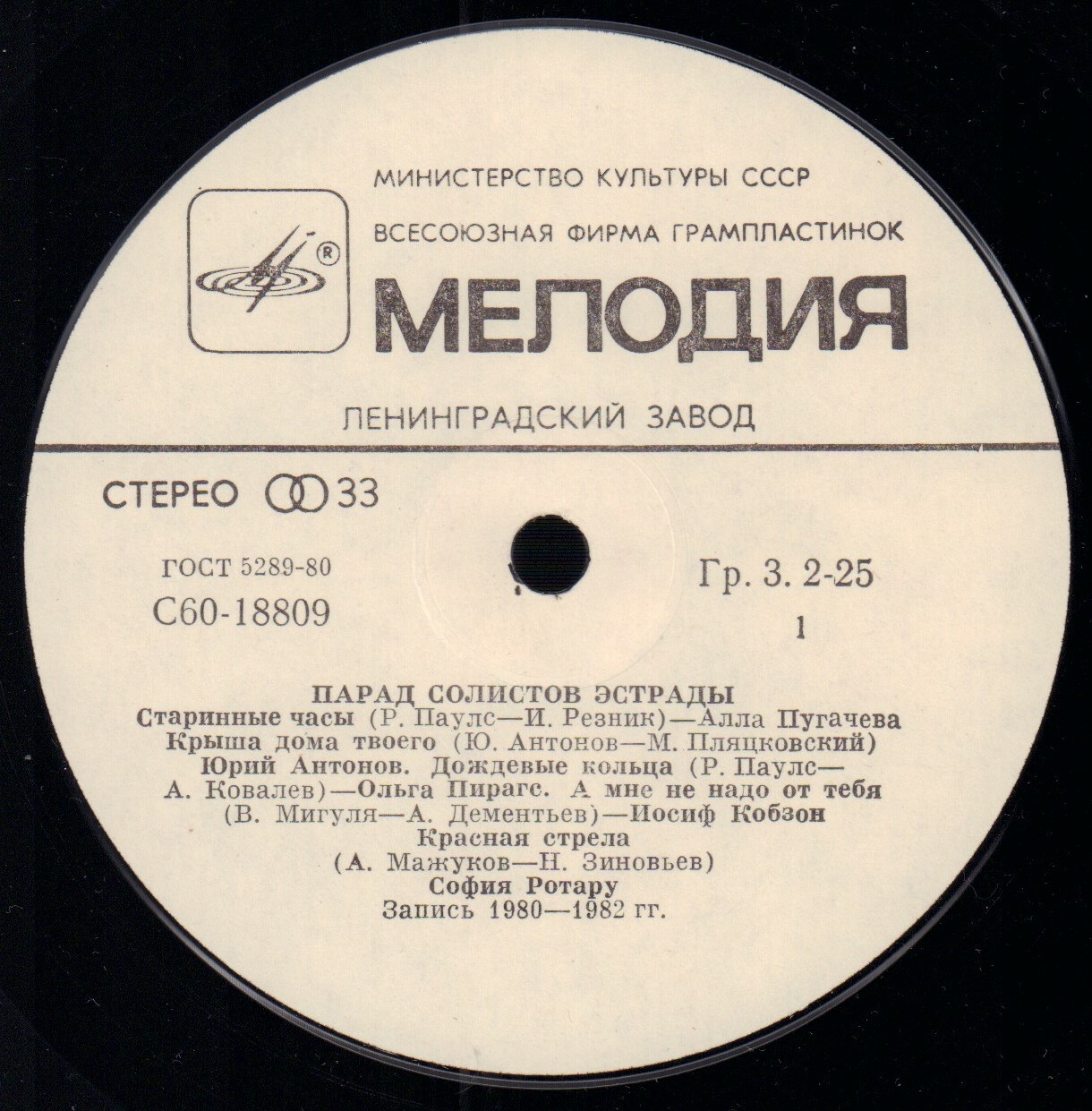 Парад солистов эстрады (1)