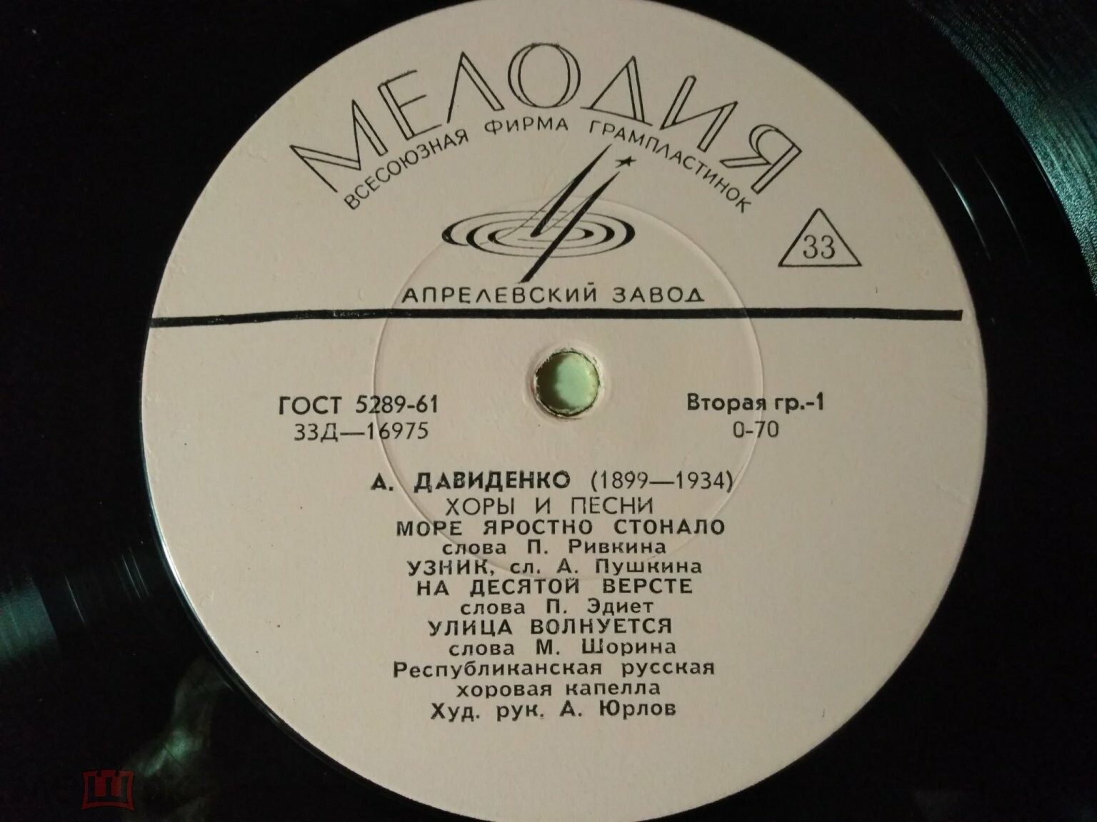 А. ДАВИДЕНКО (1899-1934) "Хоры и песни"