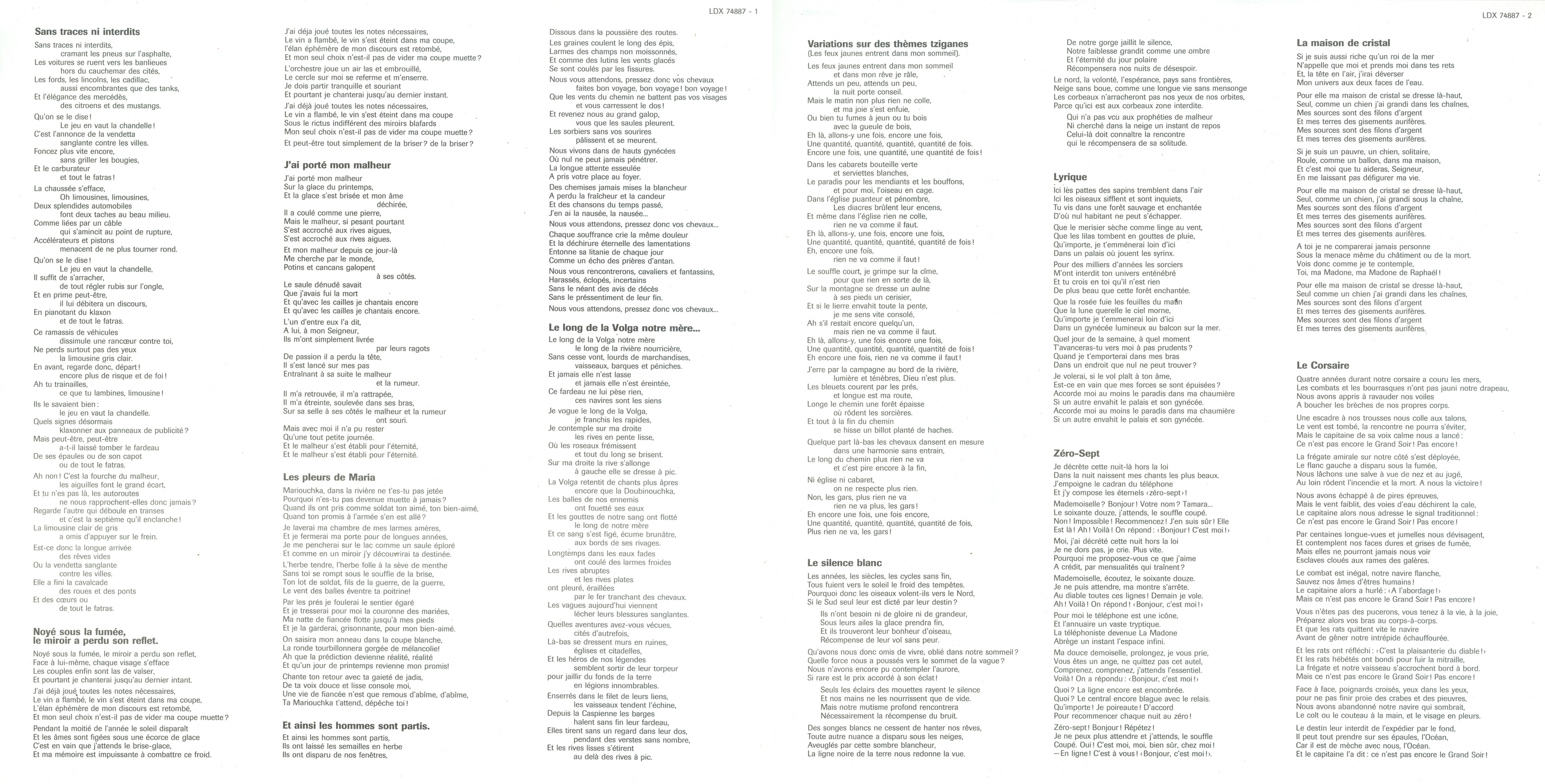 Marina Vlady / Vladimir Vissotsky