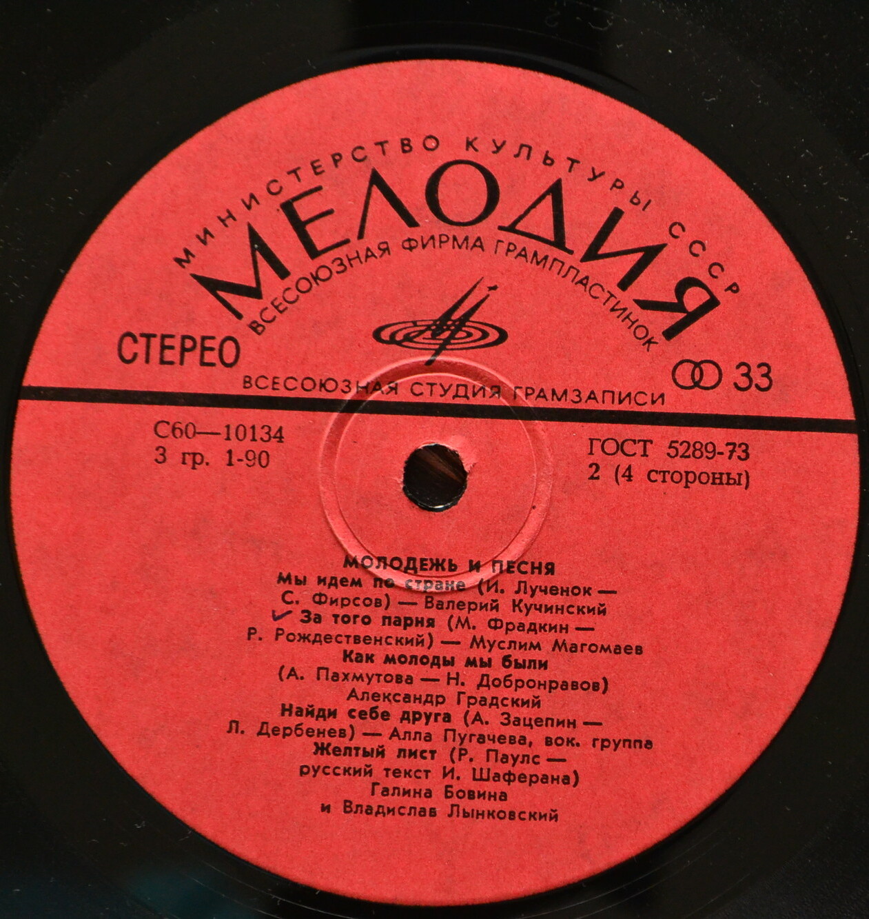 Молодежь и песня