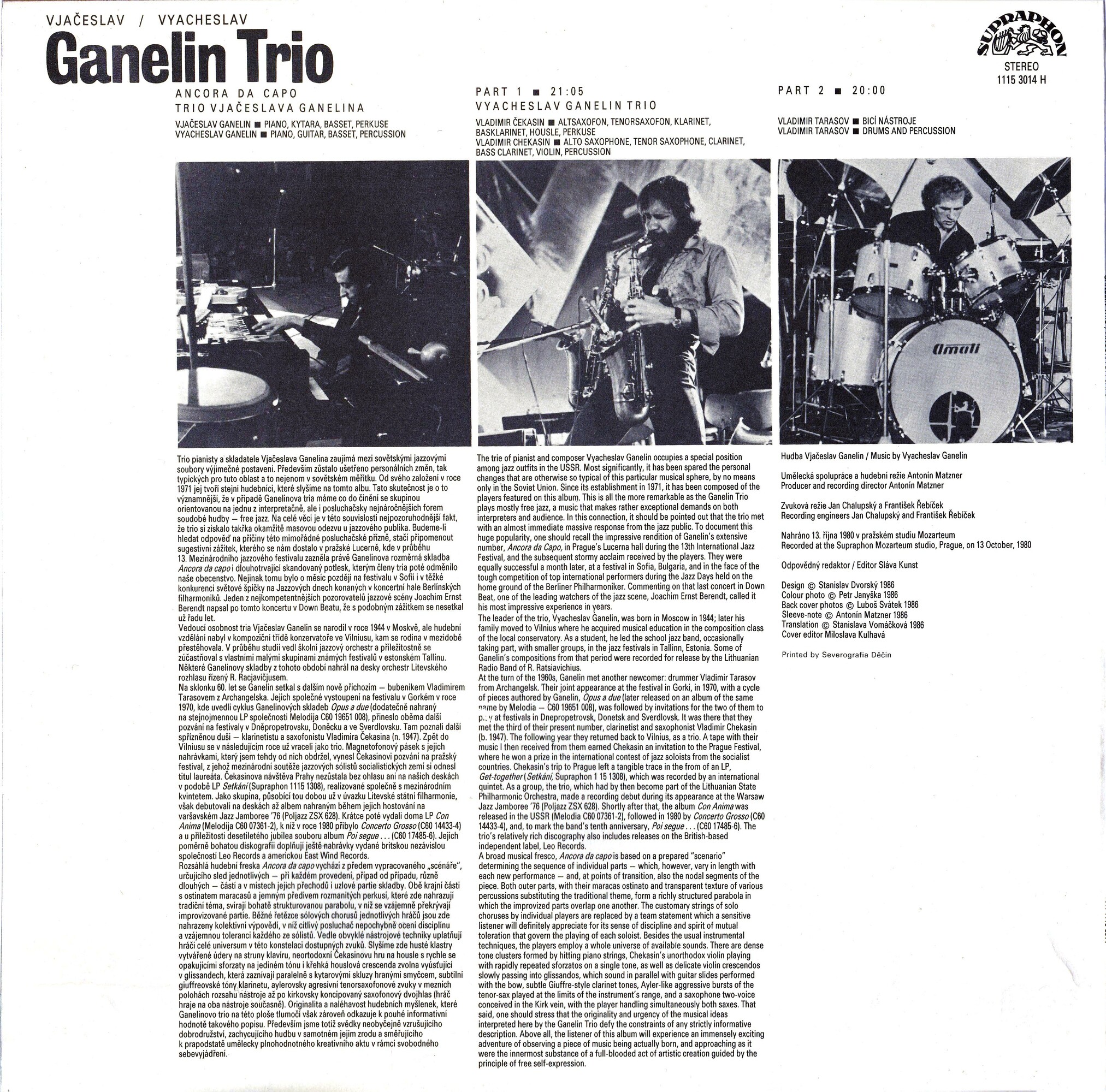 Vyacheslav Ganelin Trio