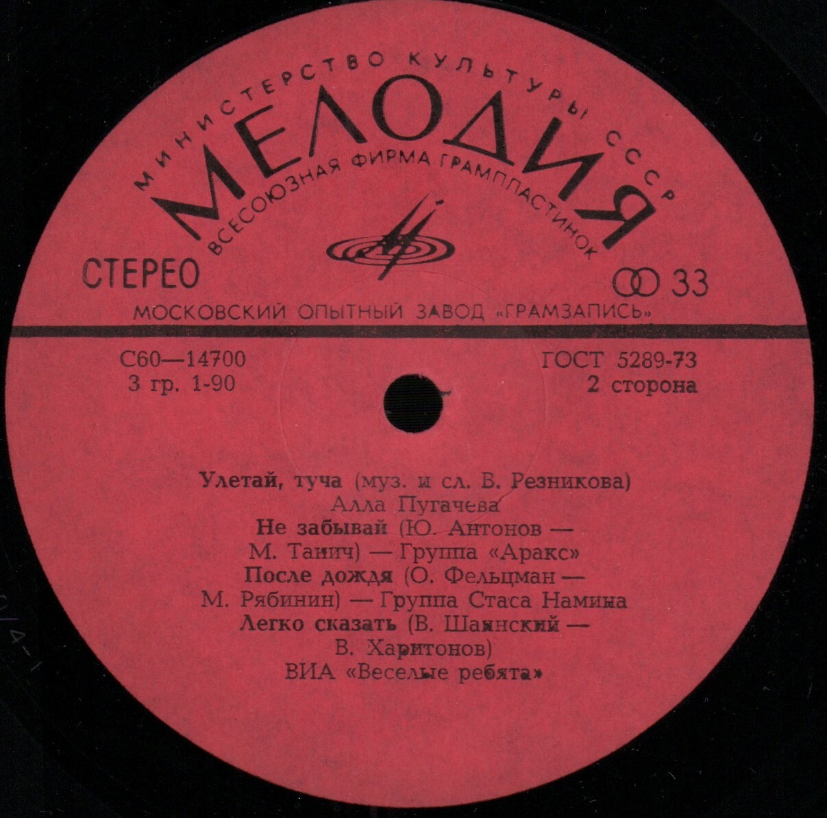 Улетай, туча