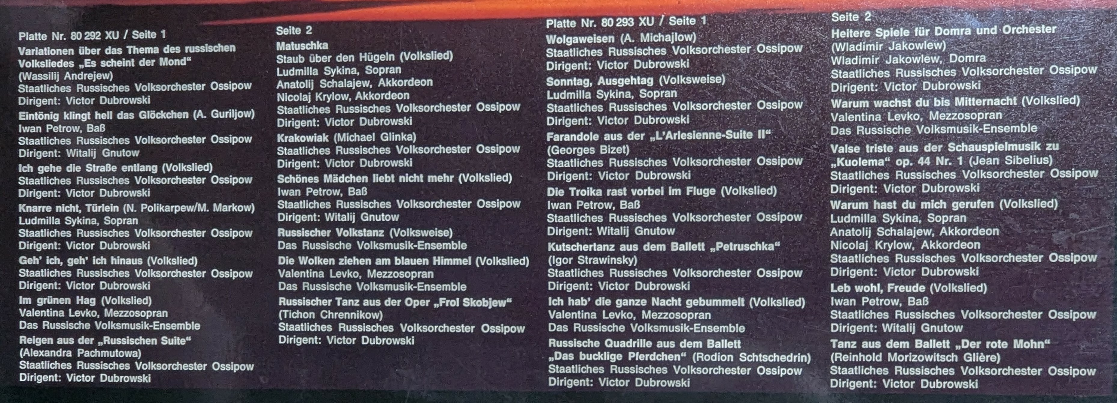 Zauberklang der Balalaika