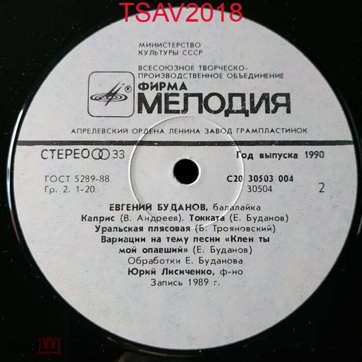 Евгений БУДАНОВ (балалайка)