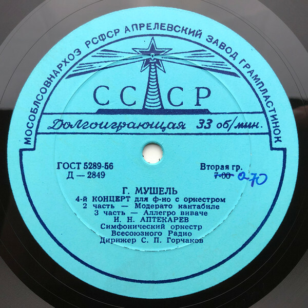 Г. МУШЕЛЬ (1909)