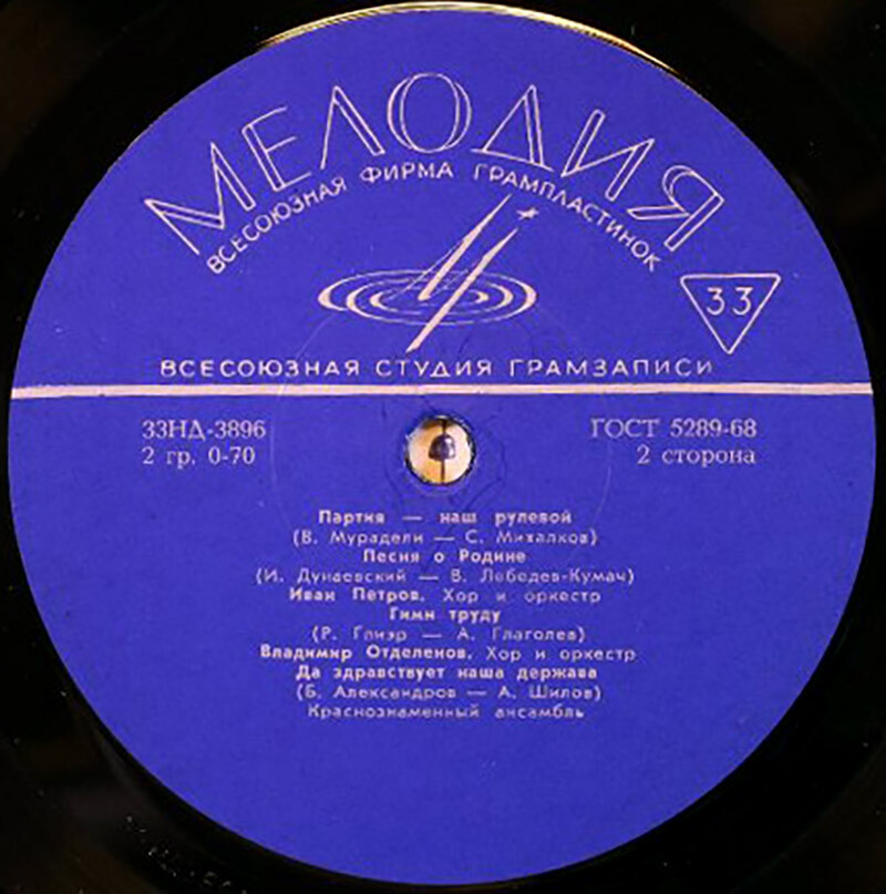 Песни о Ленине, Родине, партии
