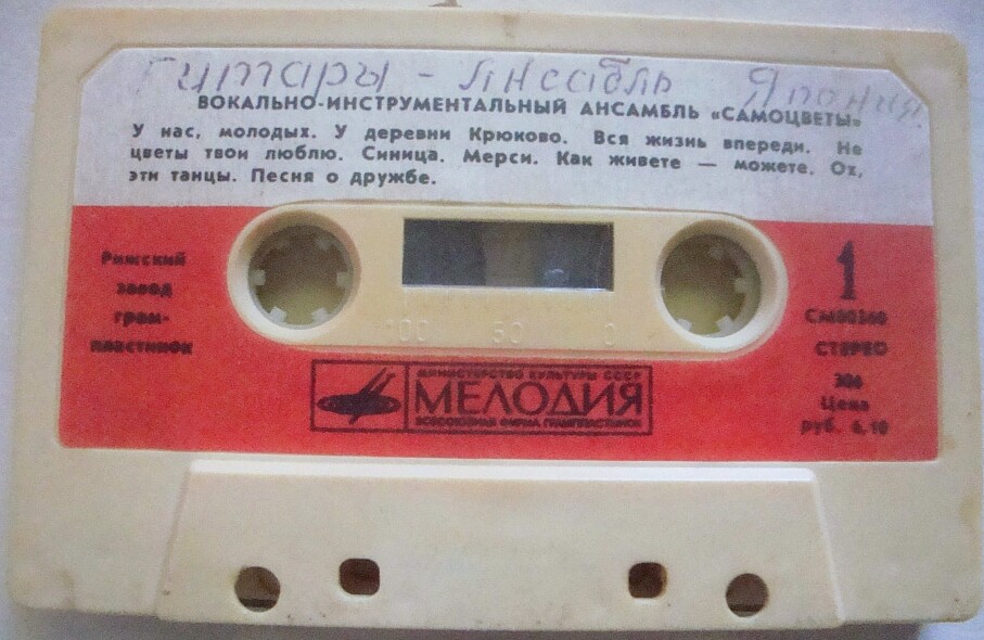 Вокально-инструментальный ансамбль "САМОЦВЕТЫ", рук. Ю. Маликов