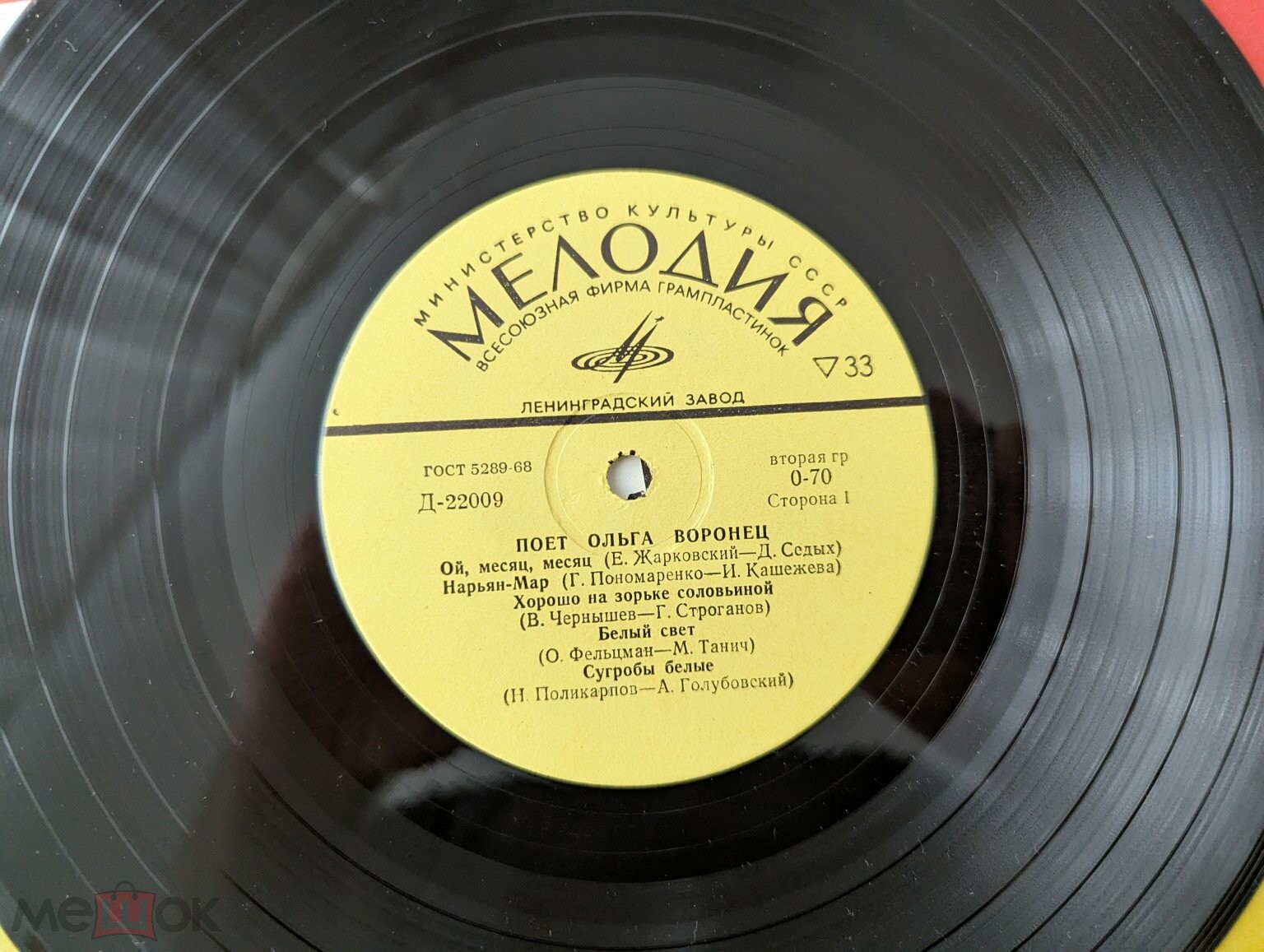 Поёт Ольга Воронец