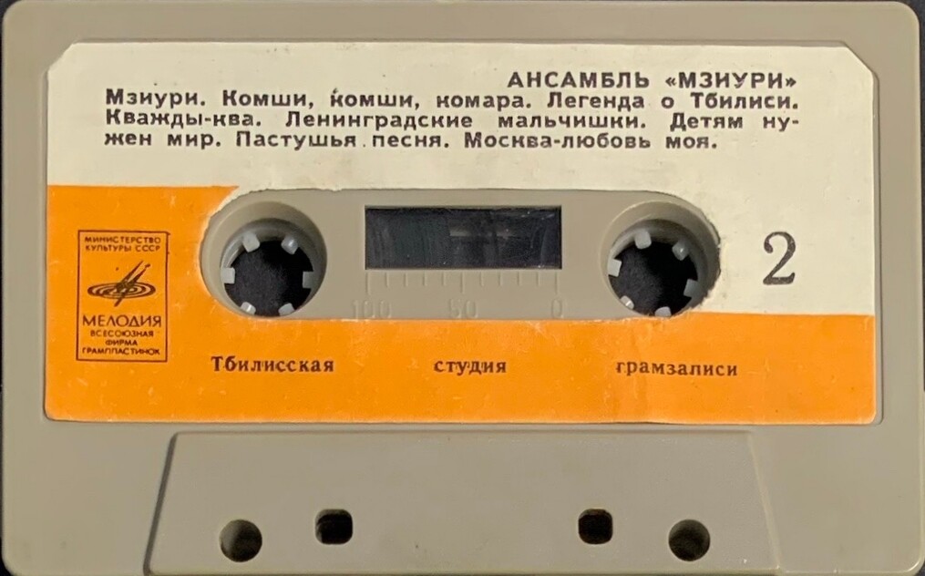 ДЕТСКИЙ ВОКАЛЬНО-ИНСТР. АНСАМБЛЬ «МЗИУРИ», рук. Р. Казарян и Г. Джаиани (Грузинская ССР)