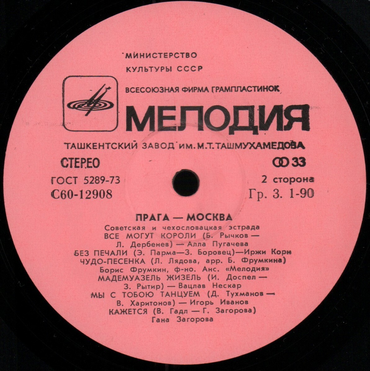 Прага – Москва. Советская и чехословацкая эстрада